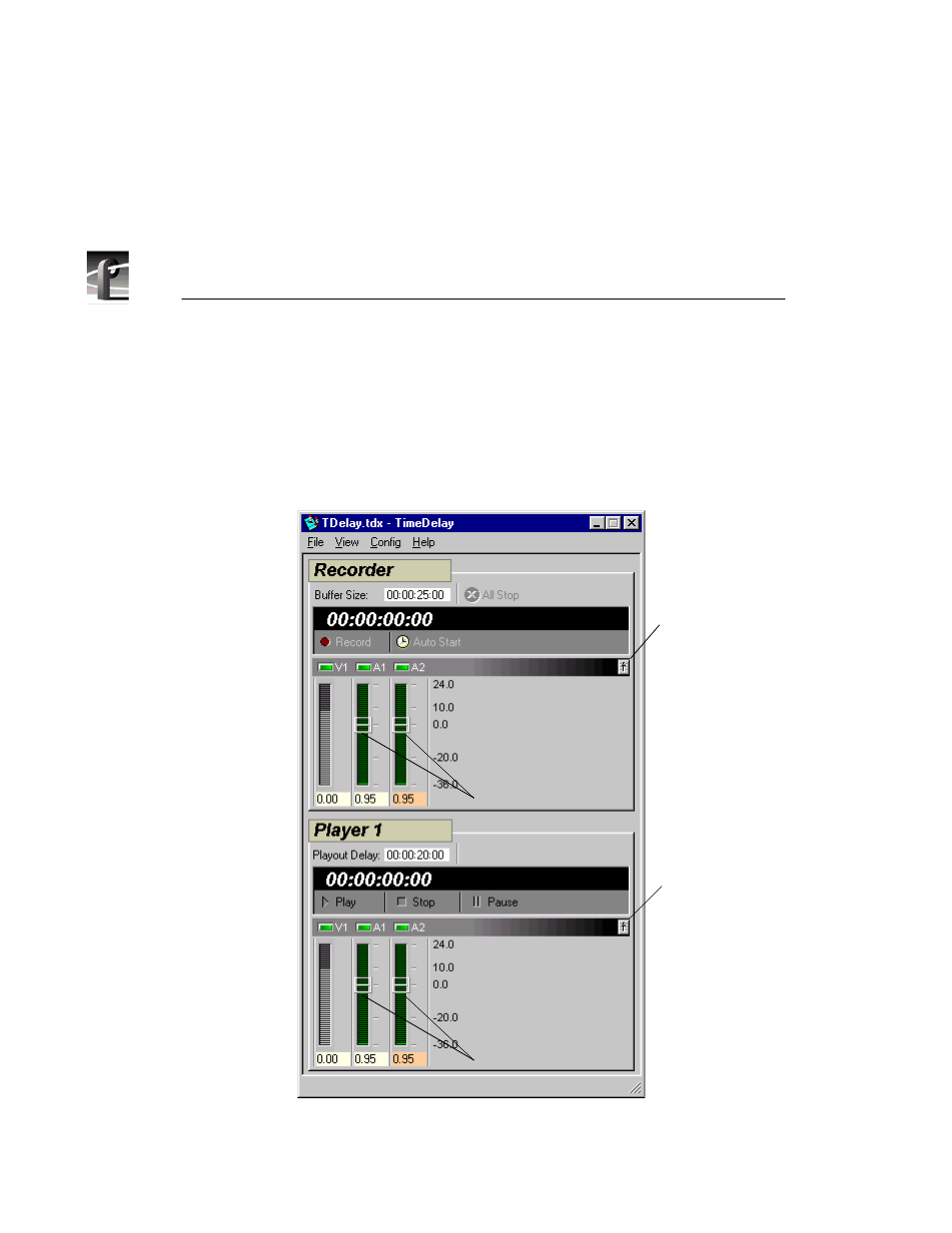 Setting audio levels, 177 the audio level controls | Grass Valley PROFILE FAMILY v.2.5 User Manual | Page 358 / 394