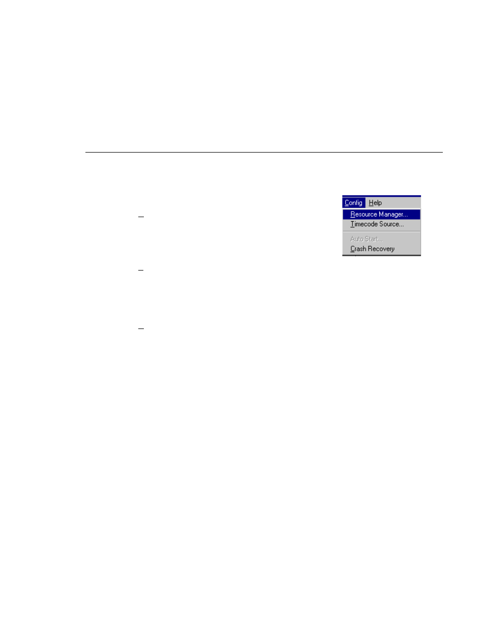 Config | Grass Valley PROFILE FAMILY v.2.5 User Manual | Page 363 / 394
