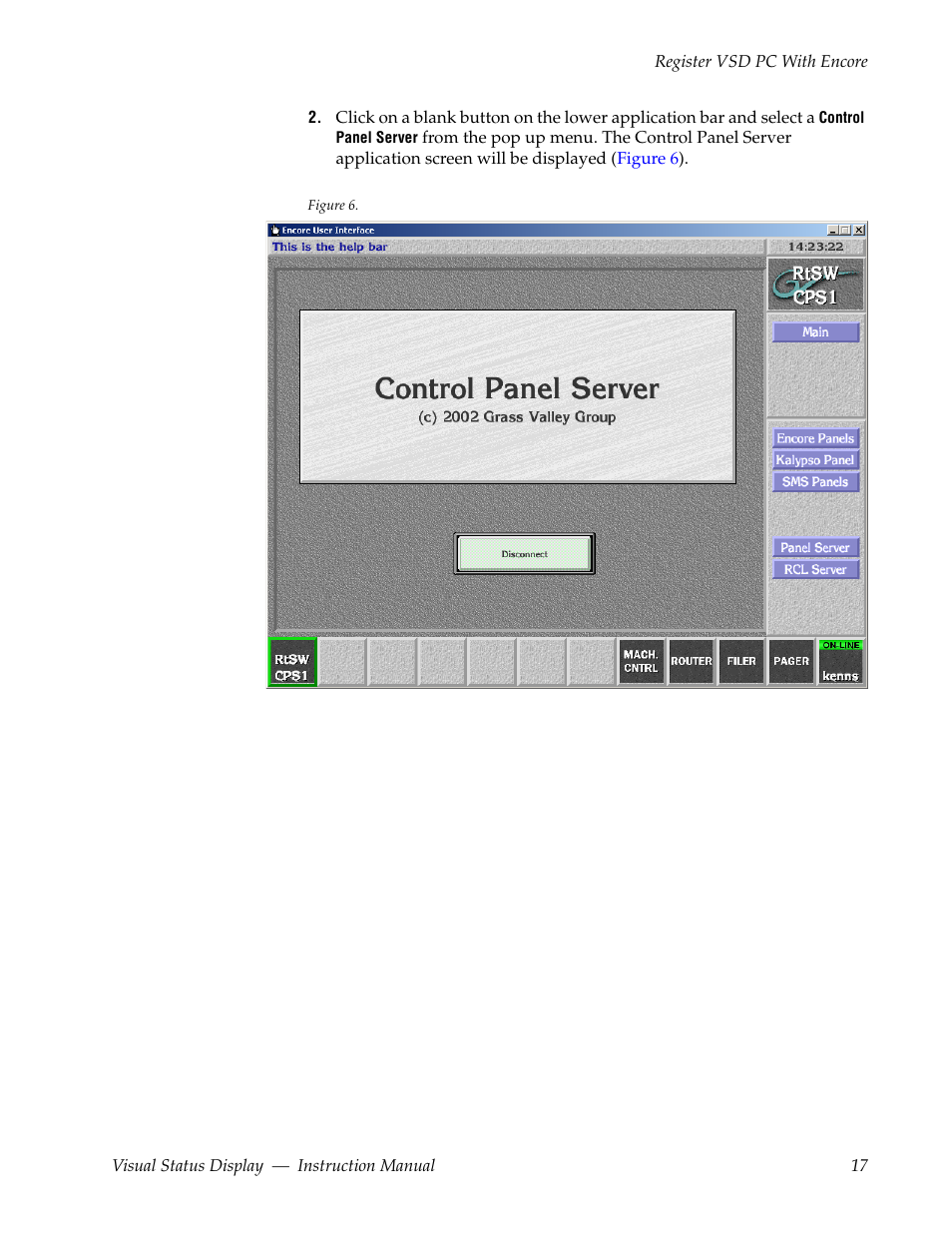 Grass Valley Visual Status Display v.2.0 User Manual | Page 17 / 52