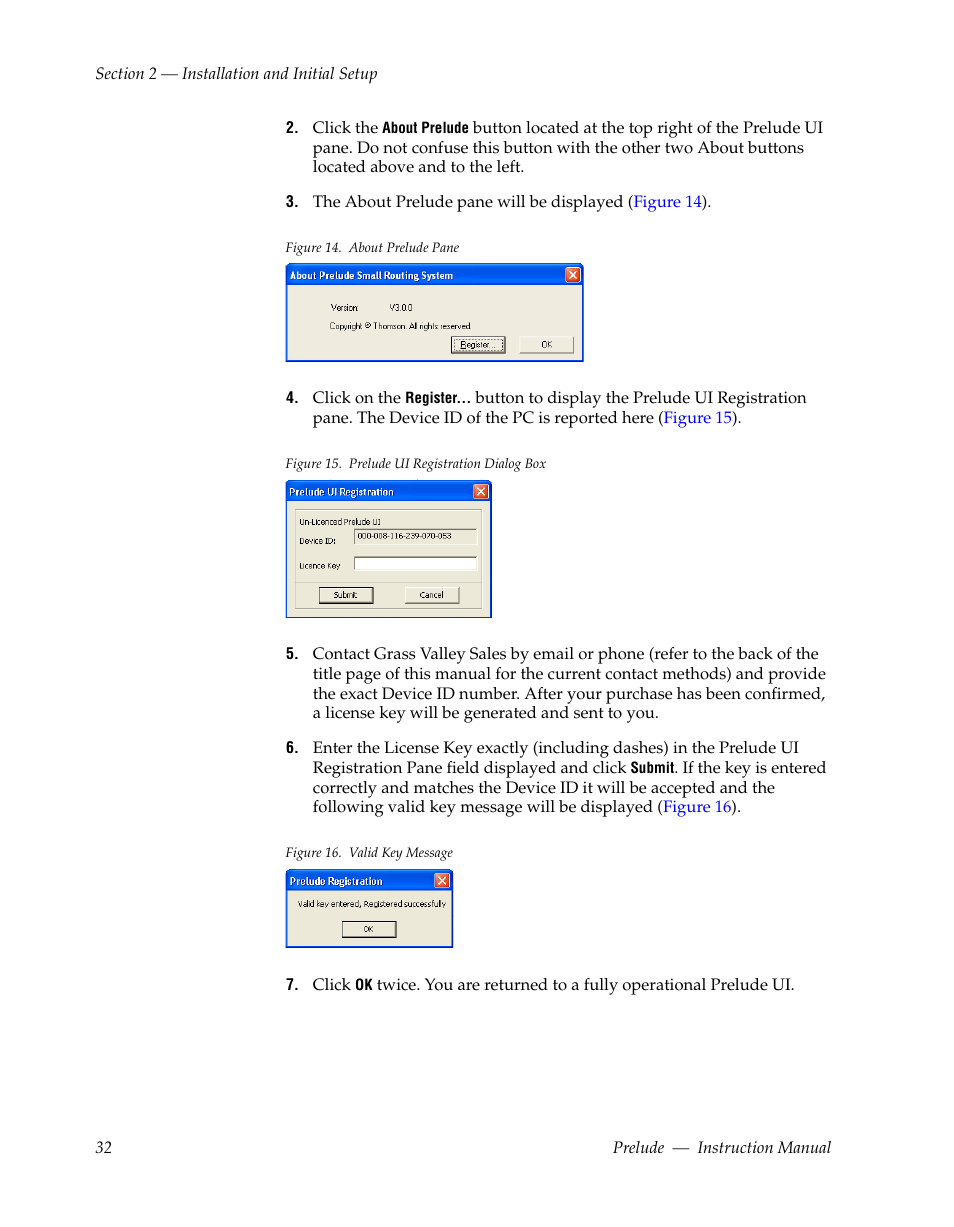 Grass Valley Prelude v.3.0 User Manual | Page 32 / 102