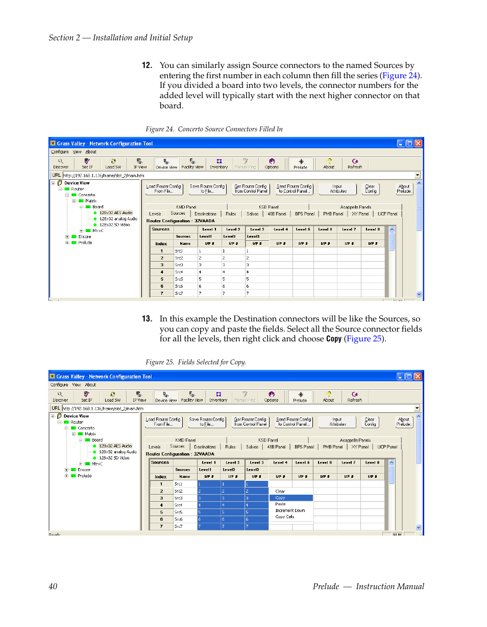 Grass Valley Prelude v.3.0 User Manual | Page 40 / 102