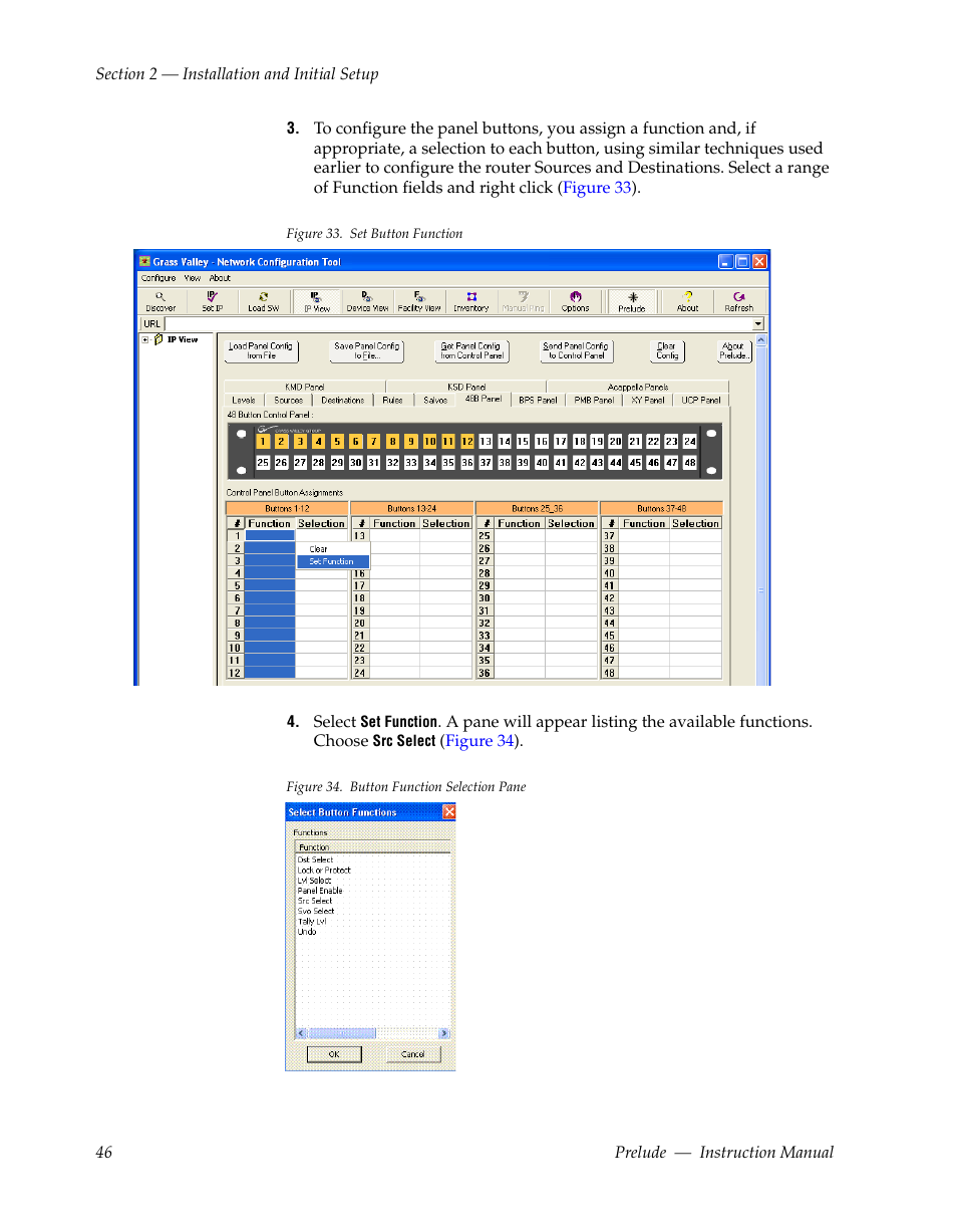 Grass Valley Prelude v.3.0 User Manual | Page 46 / 102
