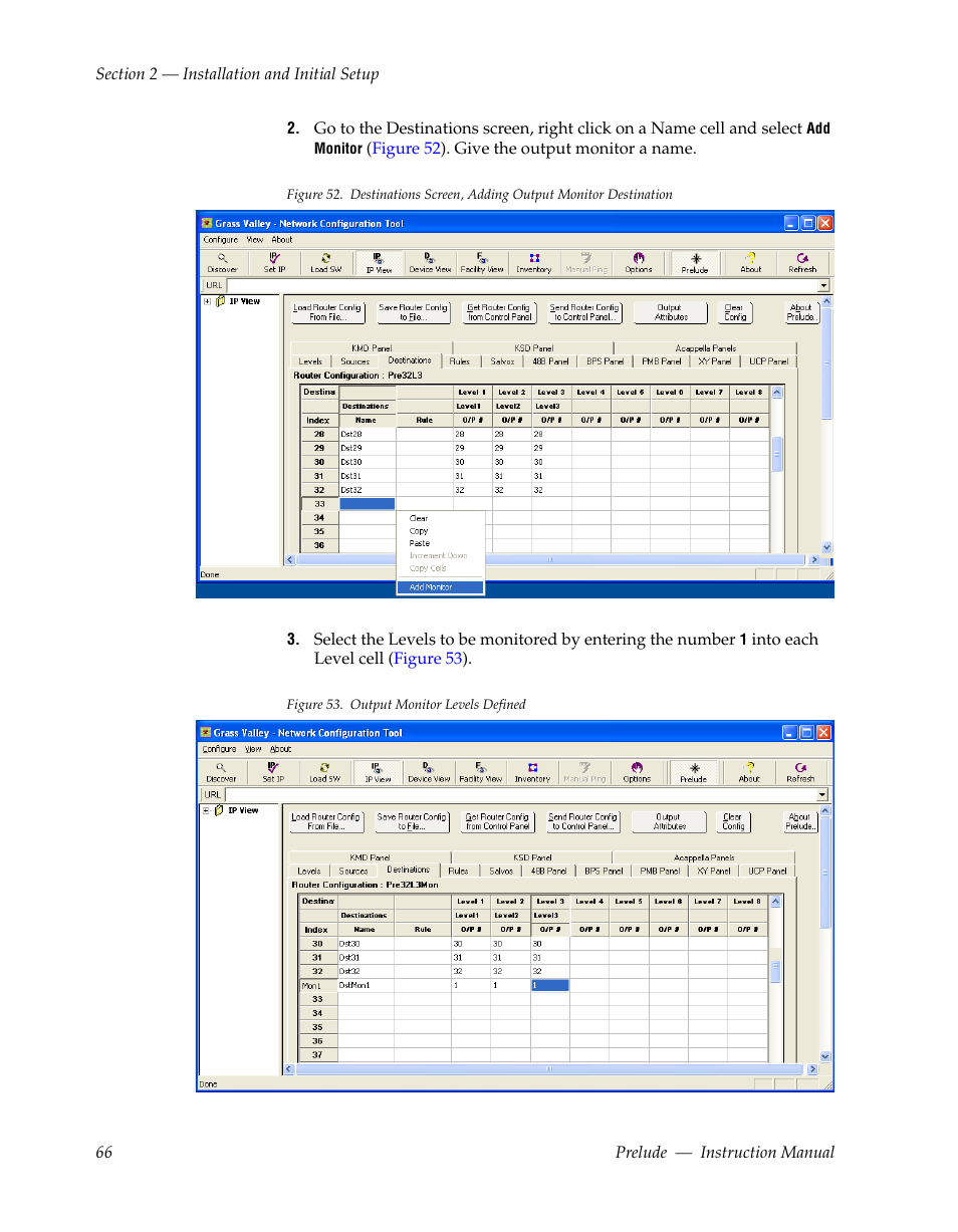 Grass Valley Prelude v.3.0 User Manual | Page 66 / 102