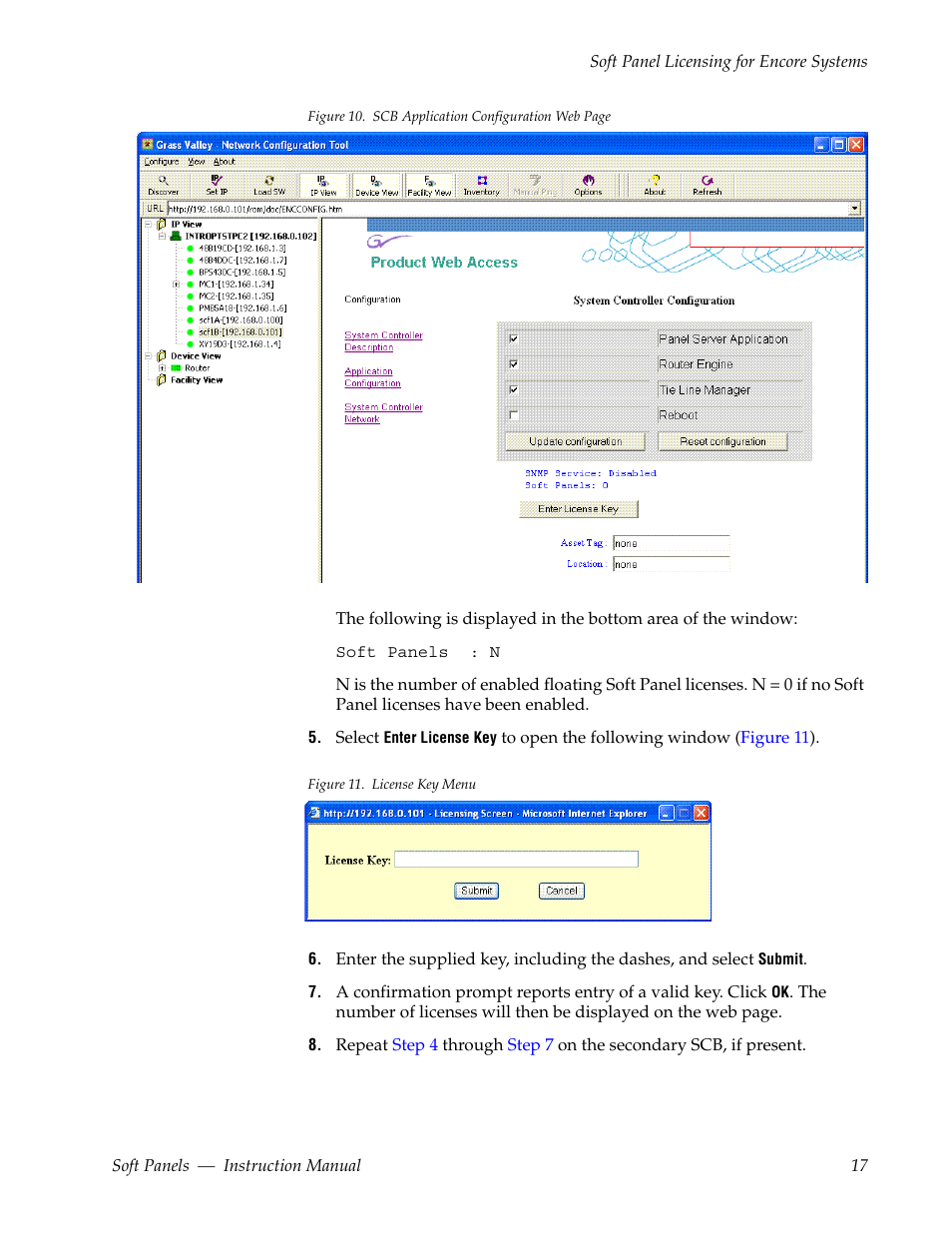 Grass Valley Soft Panels v.3.1 User Manual | Page 17 / 52