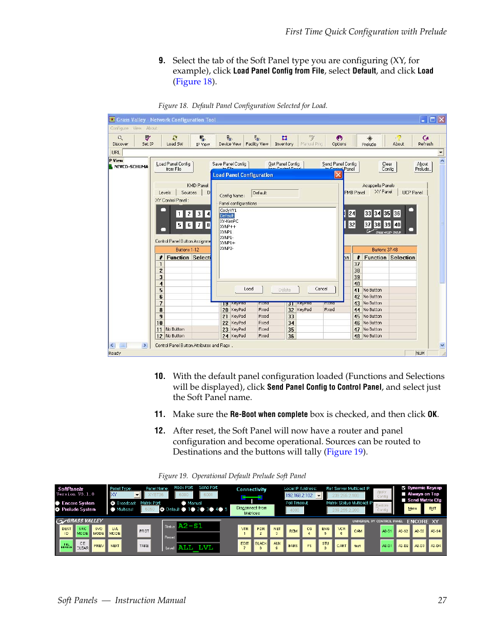 Grass Valley Soft Panels v.3.1 User Manual | Page 27 / 52