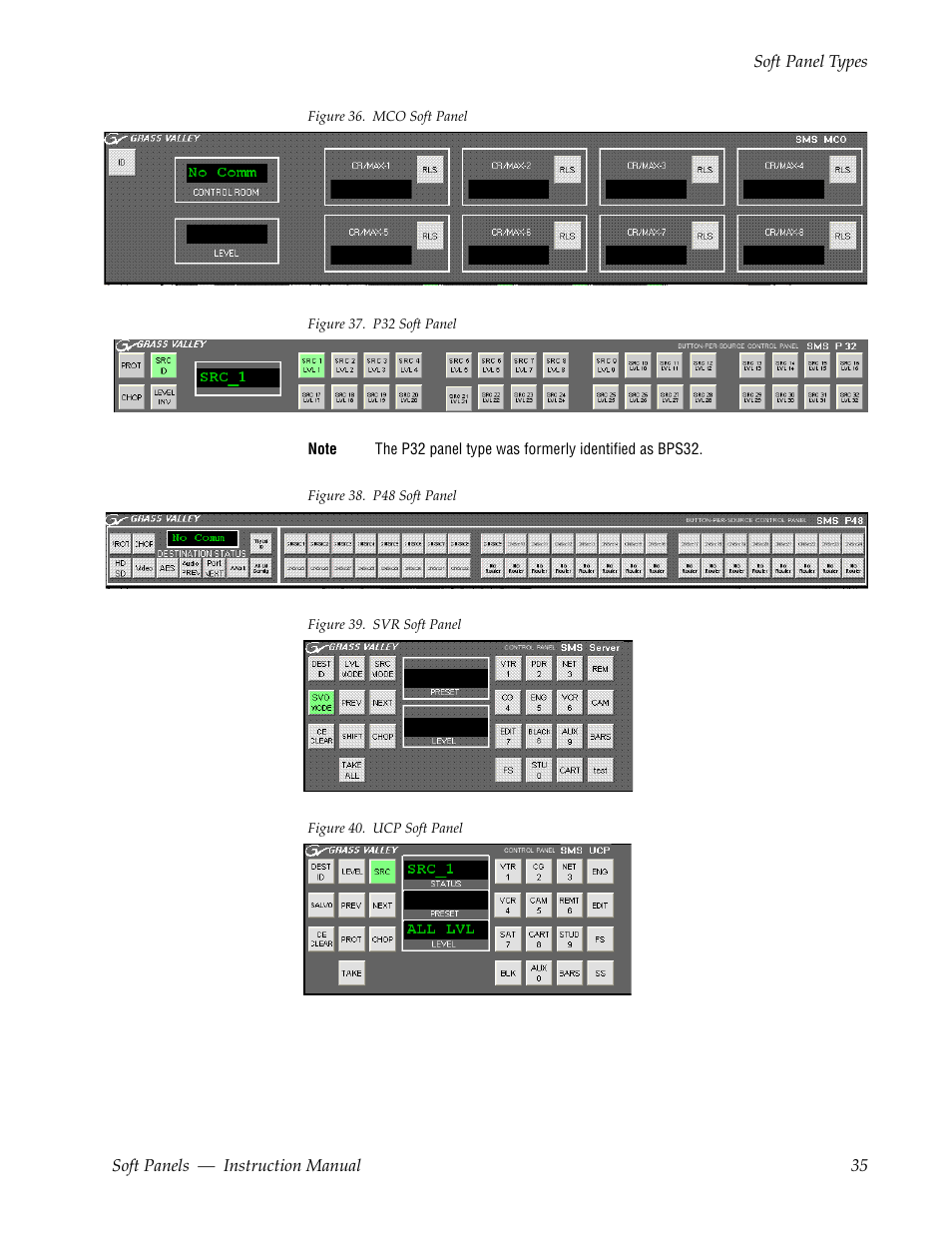Grass Valley Soft Panels v.3.1 User Manual | Page 35 / 52
