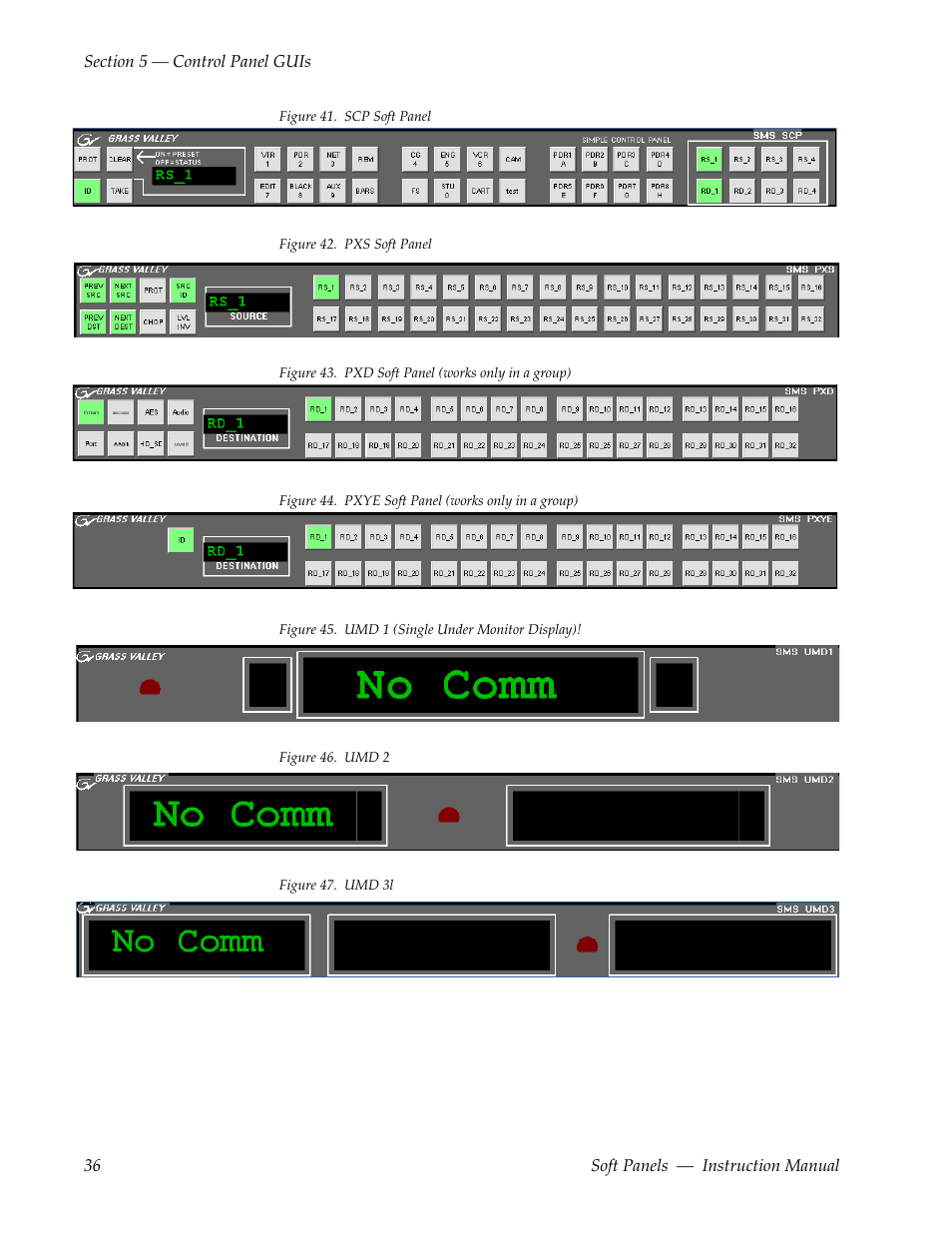 Grass Valley Soft Panels v.3.1 User Manual | Page 36 / 52