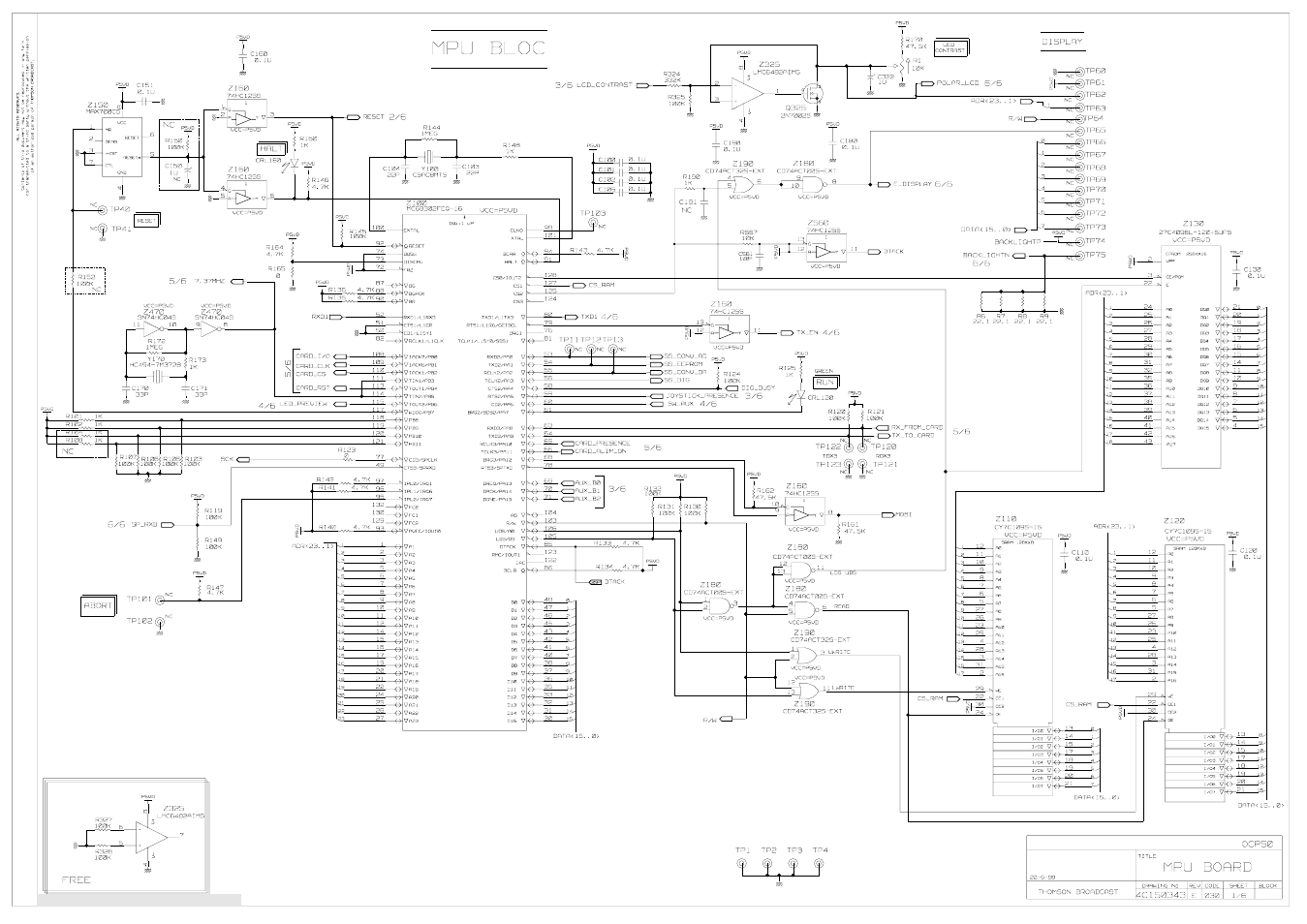 Grass Valley OCP 42 Technical Manual User Manual | Page 17 / 39
