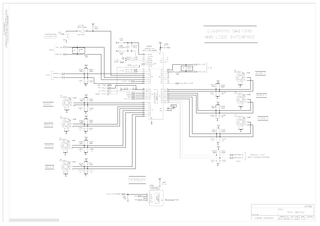 Grass Valley OCP 42 Technical Manual User Manual | Page 18 / 39