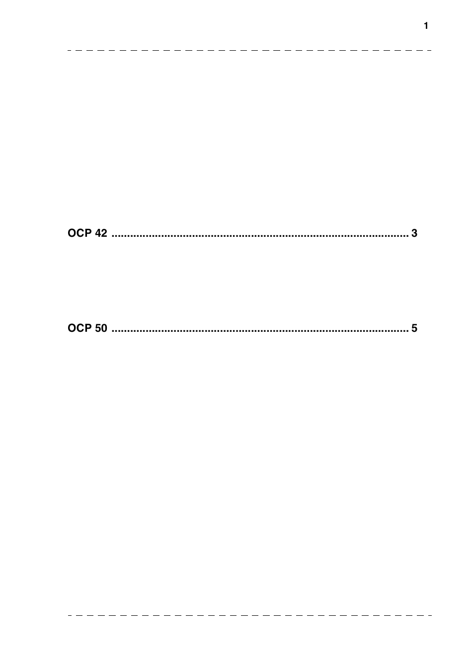 Sommaire / contents | Grass Valley OCP 42 Technical Manual User Manual | Page 3 / 39