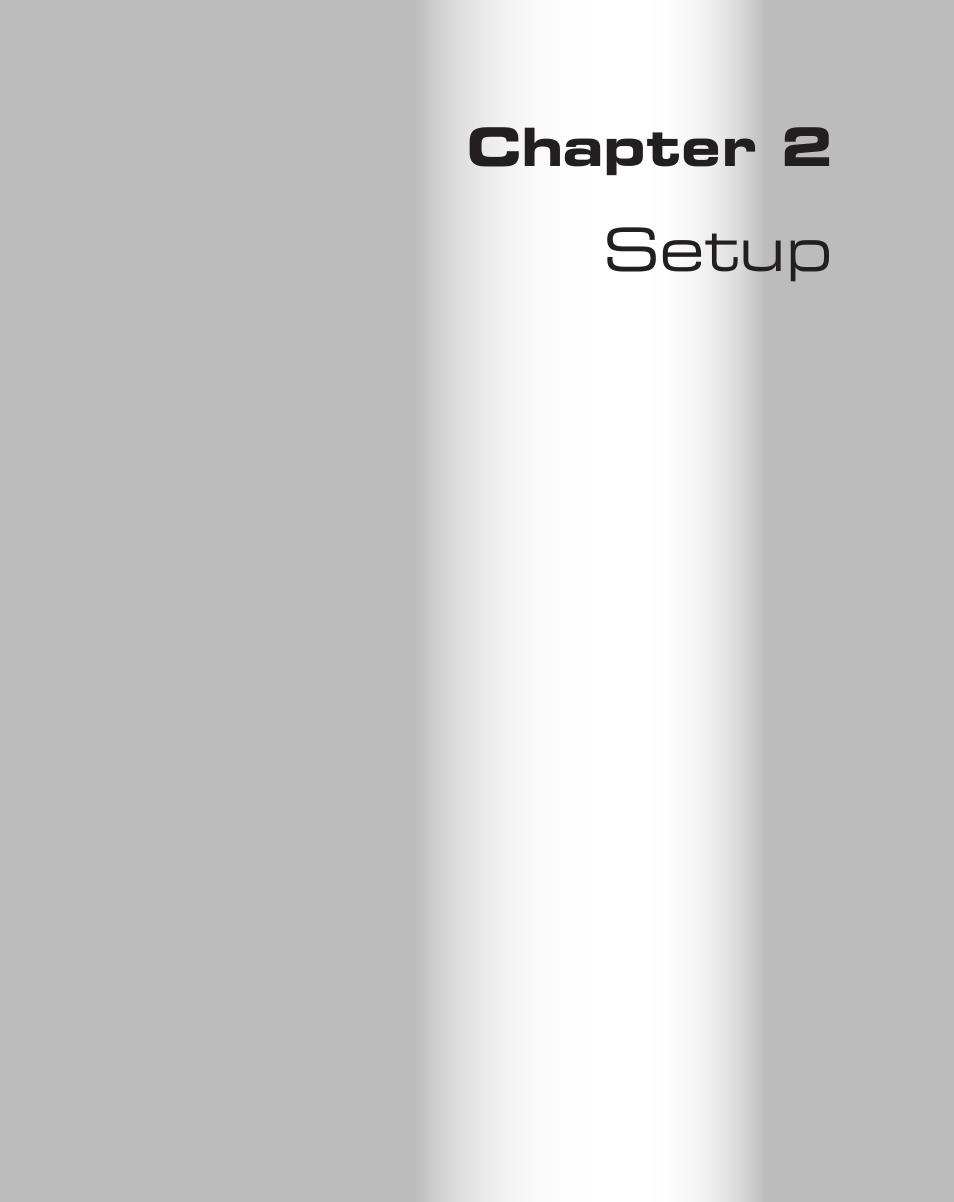Chapter 2 - setup, Setup | Grass Valley Pegasus User Manual | Page 11 / 54