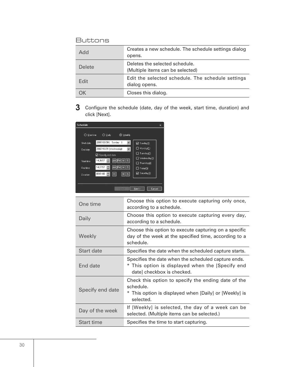 Buttons | Grass Valley Pegasus User Manual | Page 34 / 54