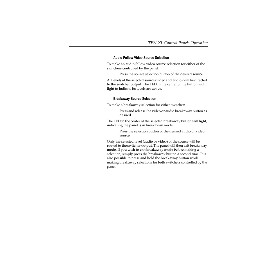 Grass Valley Performer SD User Manual | Page 133 / 182