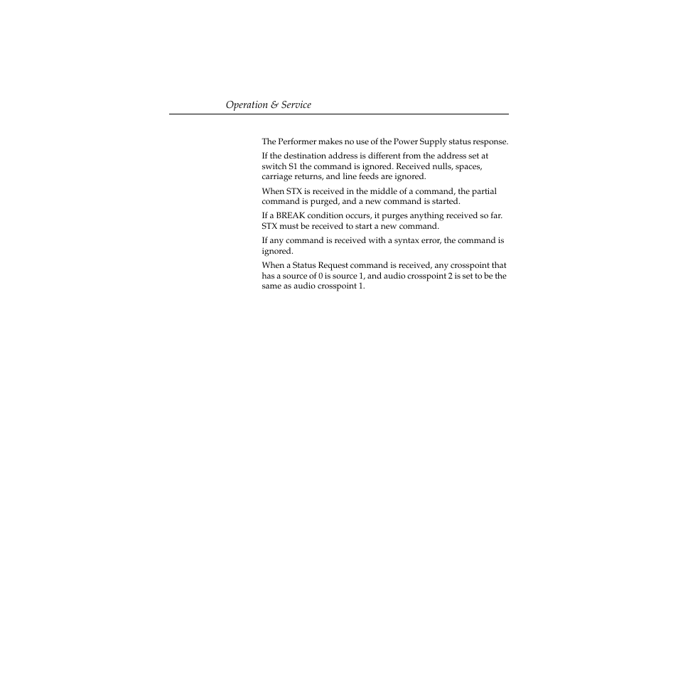 Grass Valley Performer SD User Manual | Page 162 / 182