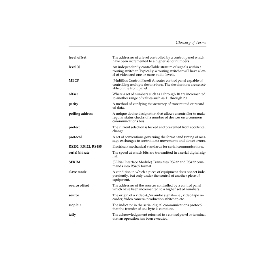 Grass Valley Performer SD User Manual | Page 19 / 182