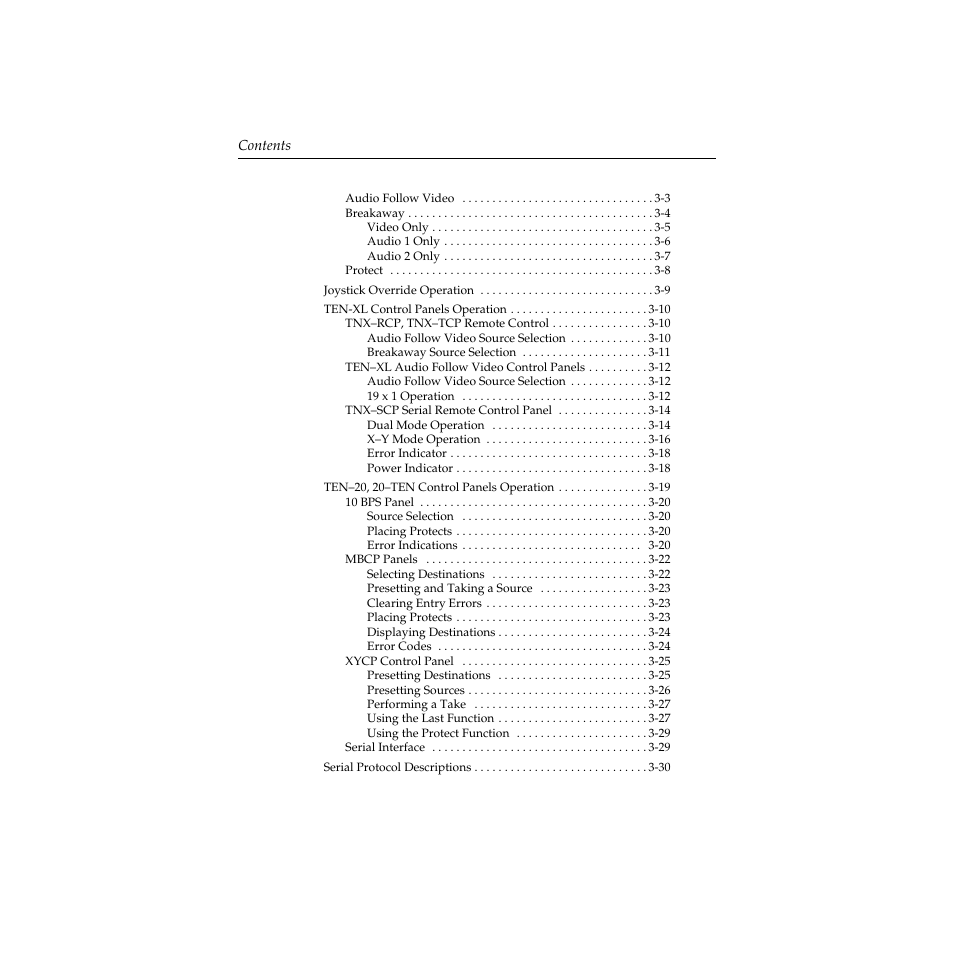 Grass Valley Performer SD User Manual | Page 6 / 182