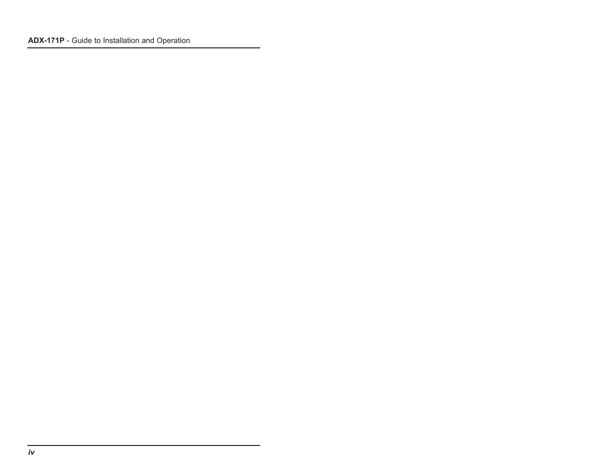 Grass Valley ADX-171p User Manual | Page 5 / 14