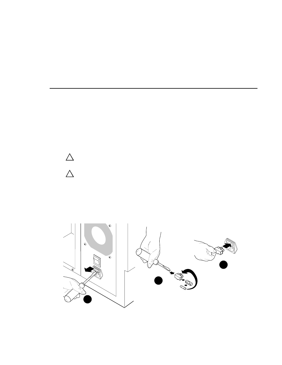 Replacing the fuse | Grass Valley PLS200 User Manual | Page 85 / 168