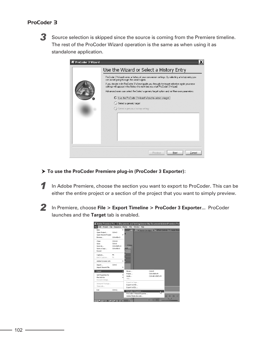 Grass Valley ProCoder 3 User Manual | Page 102 / 210