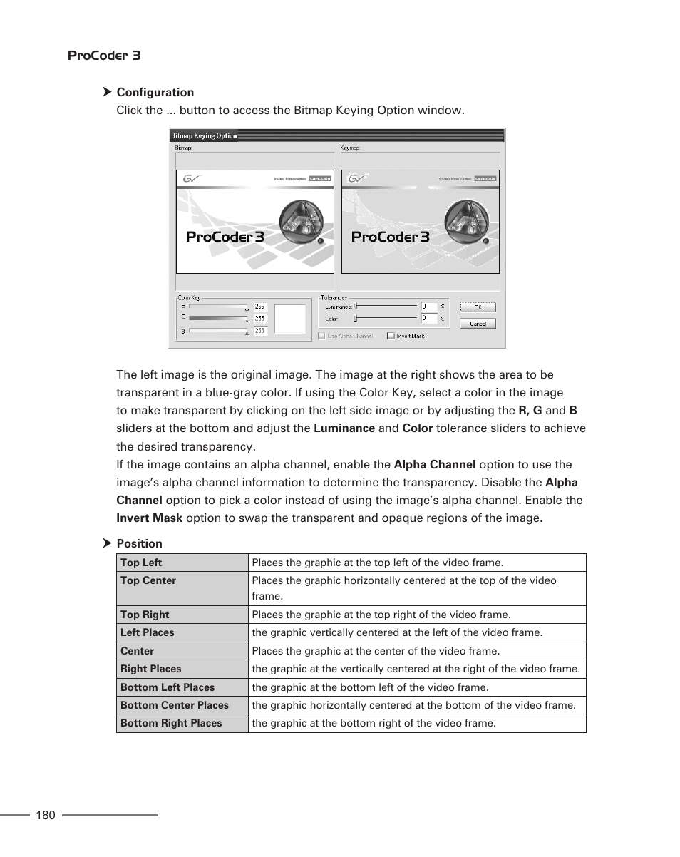 Grass Valley ProCoder 3 User Manual | Page 180 / 210