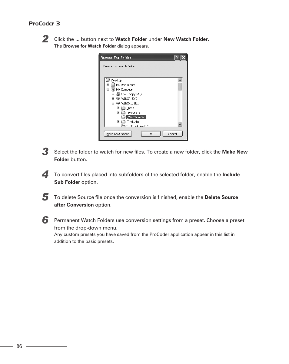 Grass Valley ProCoder 3 User Manual | Page 86 / 210