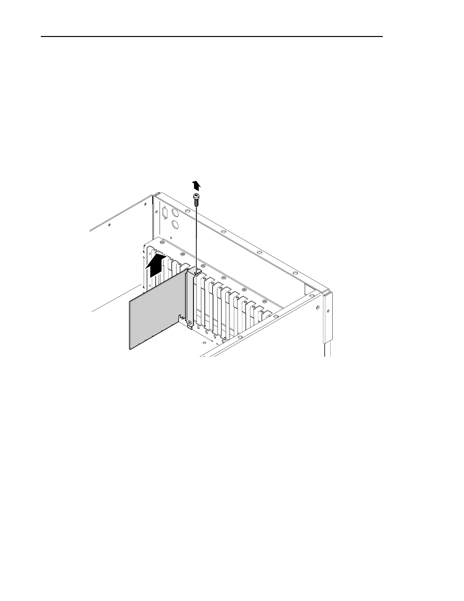 Typical removal of a short board | Grass Valley Profile Mix Effects Upgrad 100 Fibre Channel User Manual | Page 37 / 78