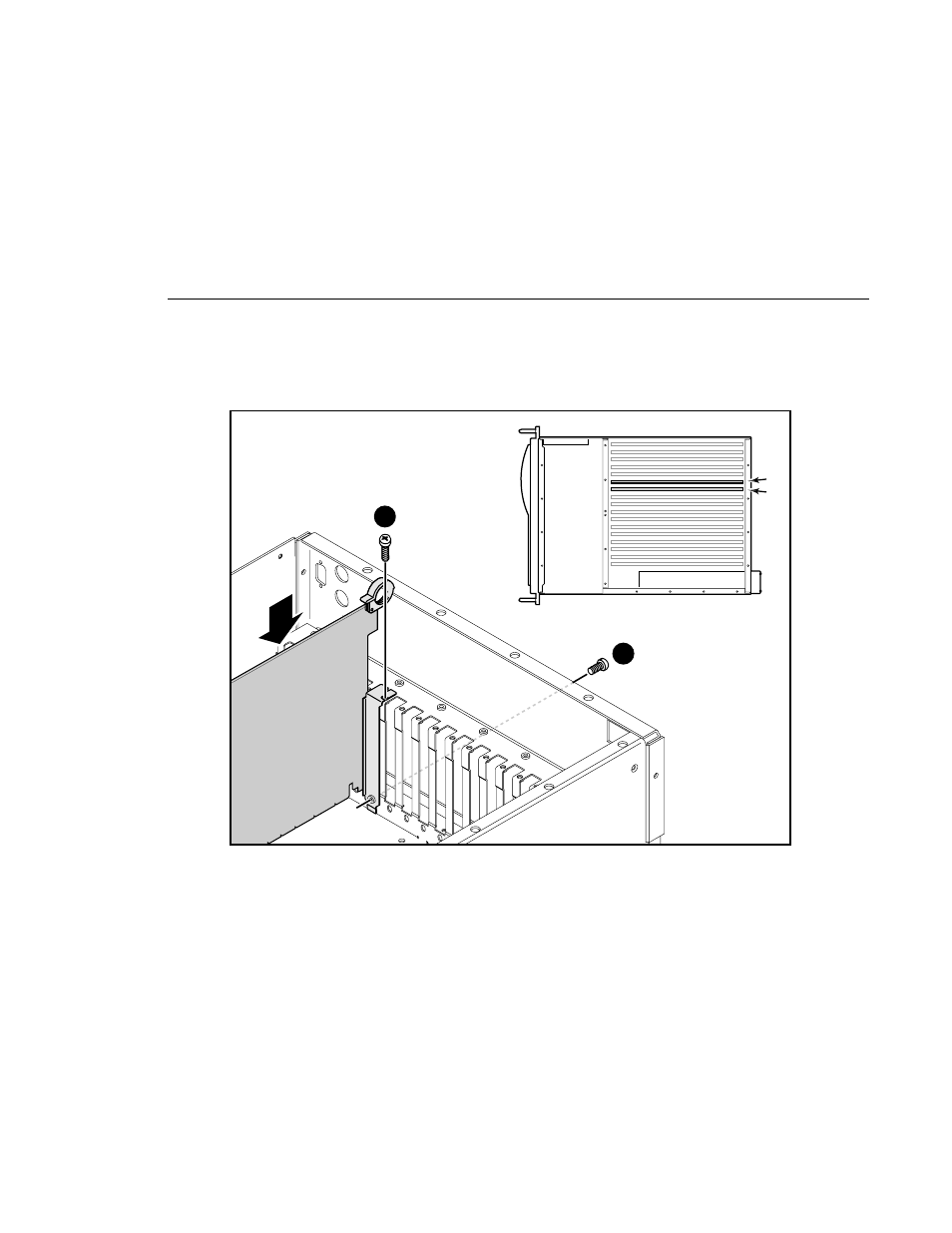 Circuit board retaining screw, Figure 3, Ws shown in figure 3 | Grass Valley Profile Mix Effects Upgrade User Manual | Page 19 / 20