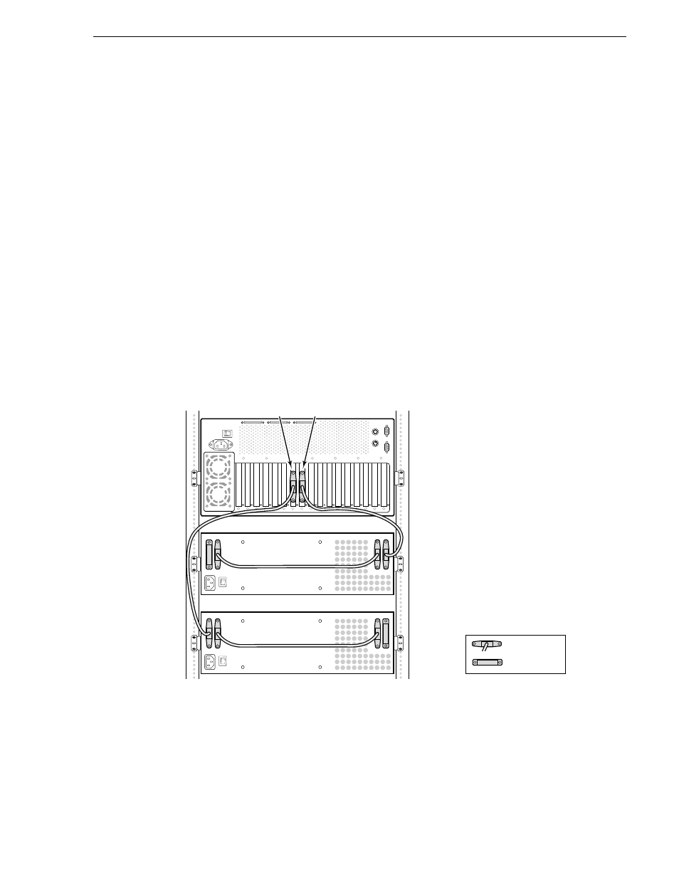 Pdx218 scsi cable connections | Grass Valley PDX 218 User Manual | Page 27 / 66