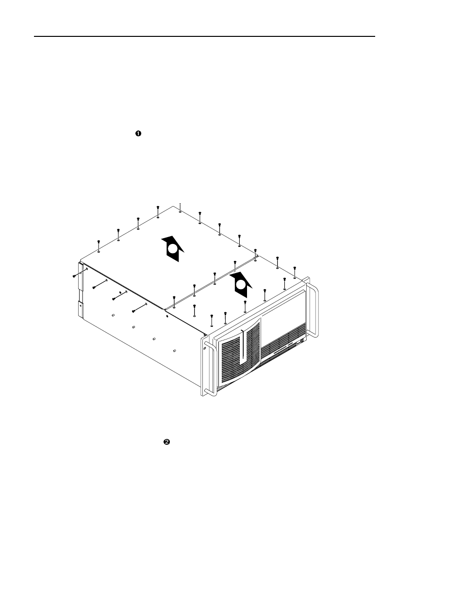 Removing the chassis covers, Figures | Grass Valley PDR 100 Master Enhanced Disk Recorder Board User Manual | Page 15 / 40
