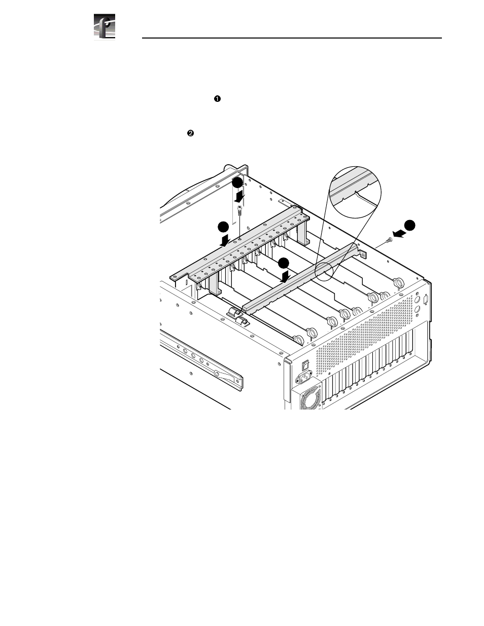 Board retainer bracket installation | Grass Valley PDR 100 Master Enhanced Disk Recorder Board User Manual | Page 24 / 40