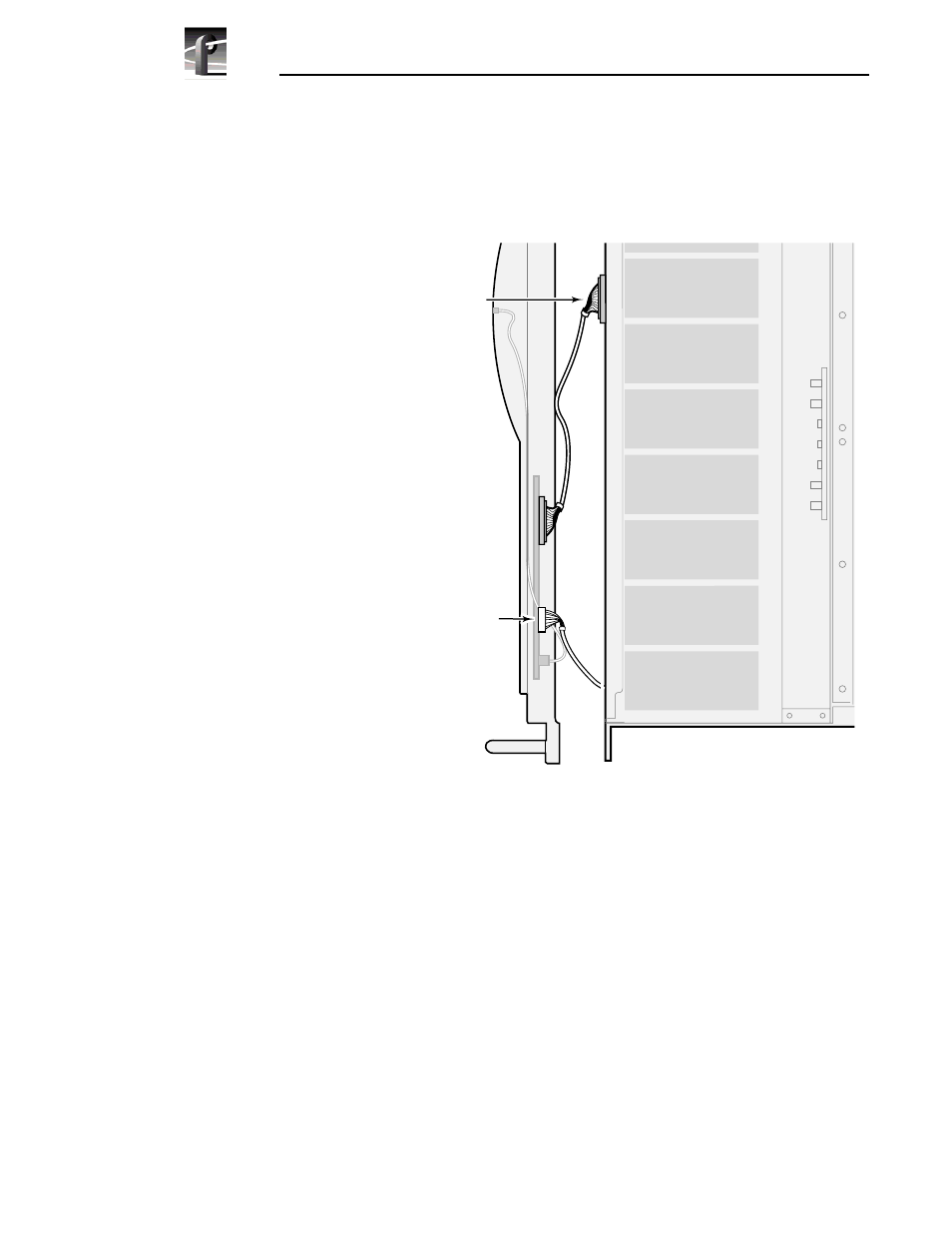 Disconnecting the front panel cables, Installation procedures | Grass Valley PDR 100 Master Enhanced Disk Recorder Board User Manual | Page 28 / 40