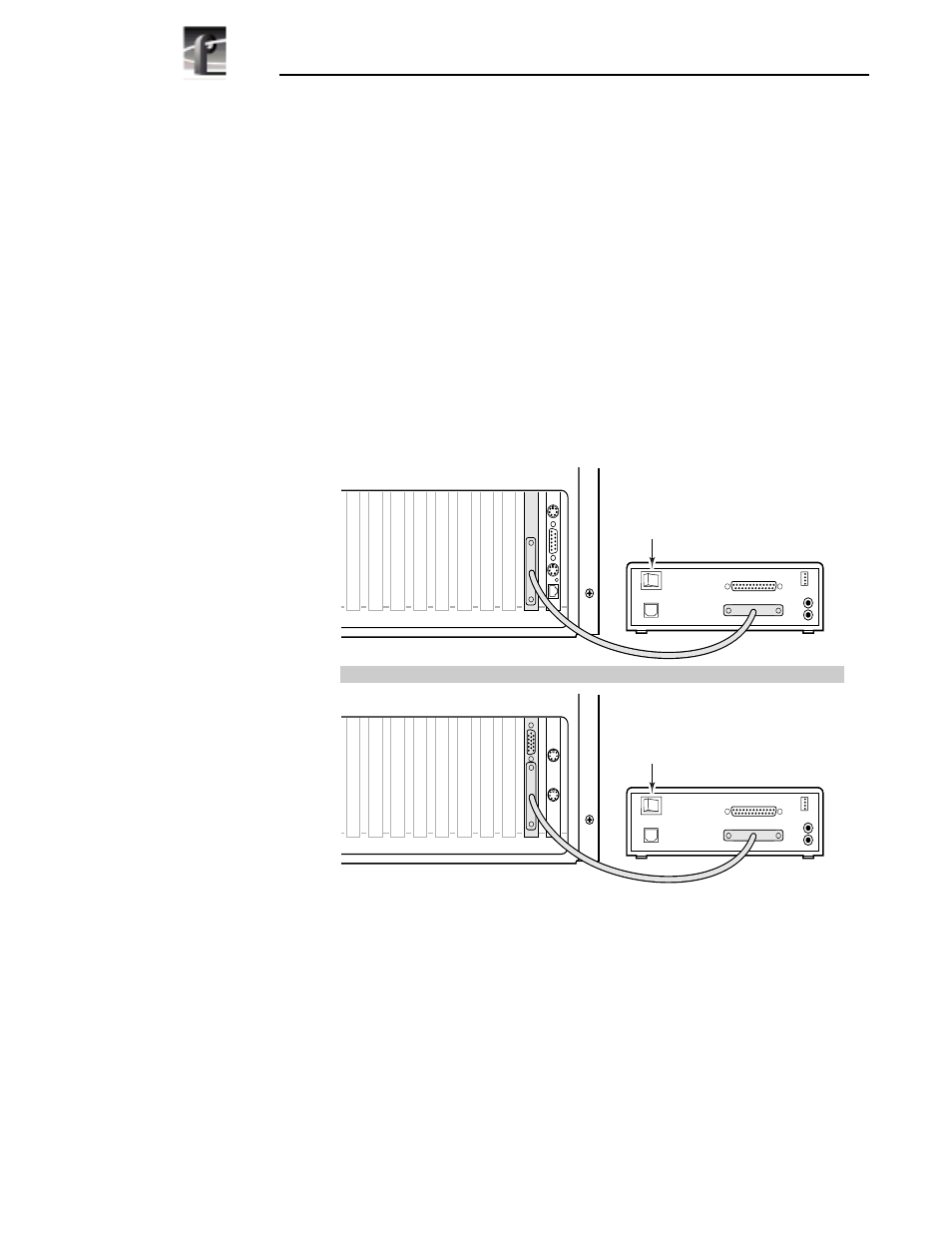 Pdr200, pdr300, and pdr400 installation, Connecting the cd-rom drive, Pdr200, pdr300, and pdr400 installation | Grass Valley Profile CD-ROM Drive User Manual | Page 18 / 58