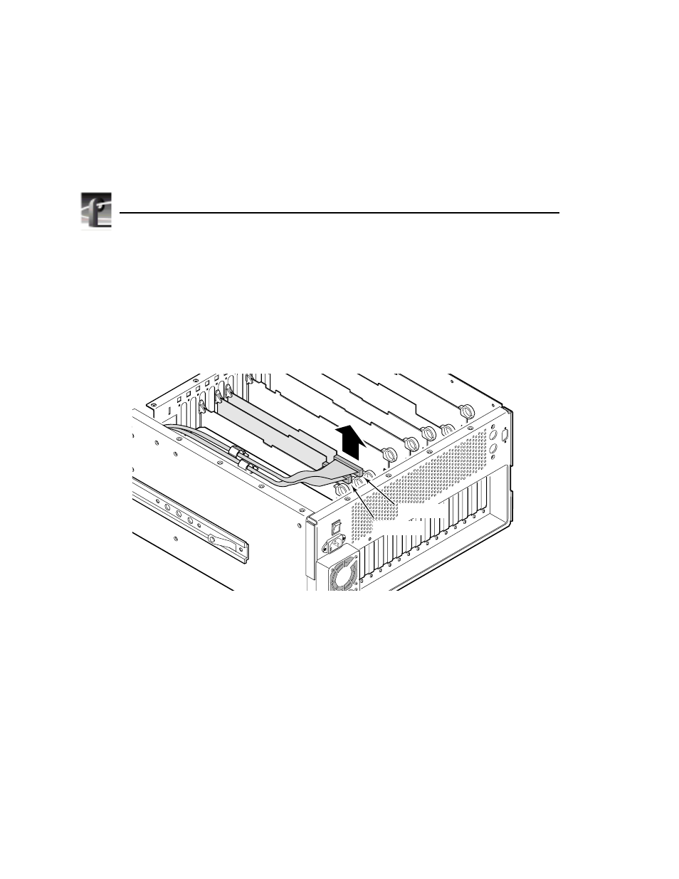 Disconnecting the scsi cables | Grass Valley PDR 100 9GB Media Drive Upgrade User Manual | Page 20 / 42