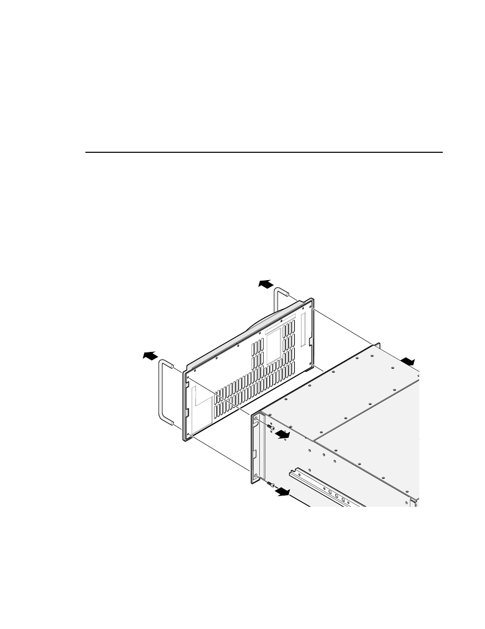 Removing the front panel | Grass Valley PDR 100 9GB Media Drive Upgrade User Manual | Page 29 / 42