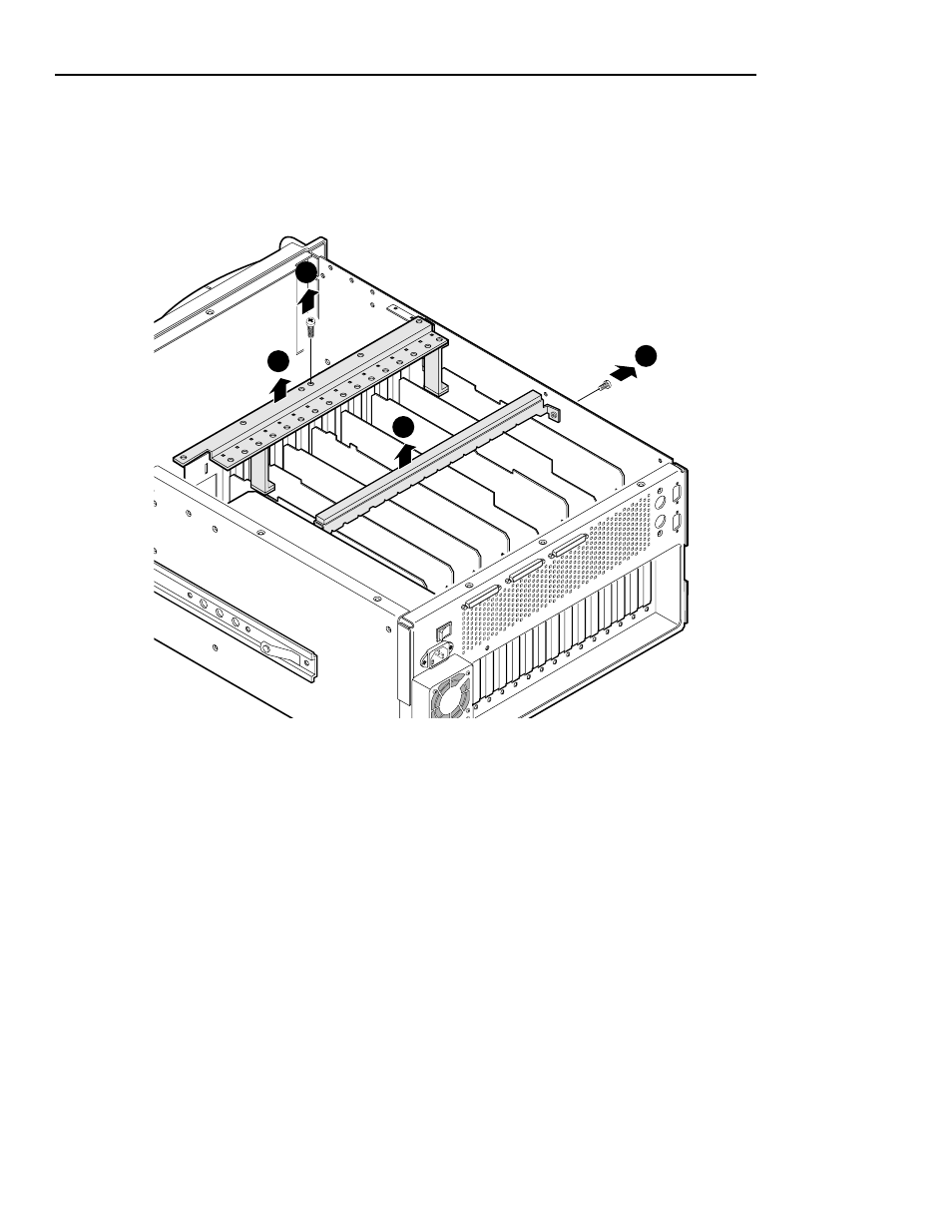 Figure 2. removing the circuit board hold-downs | Grass Valley PLSDST3 User Manual | Page 11 / 20