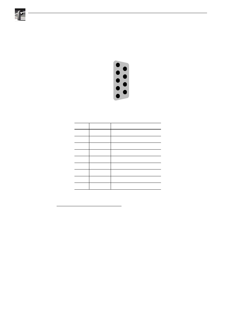 Fibre channel connector, Appendix a connector pin-outs | Grass Valley PDR 200 Service Manual User Manual | Page 162 / 172
