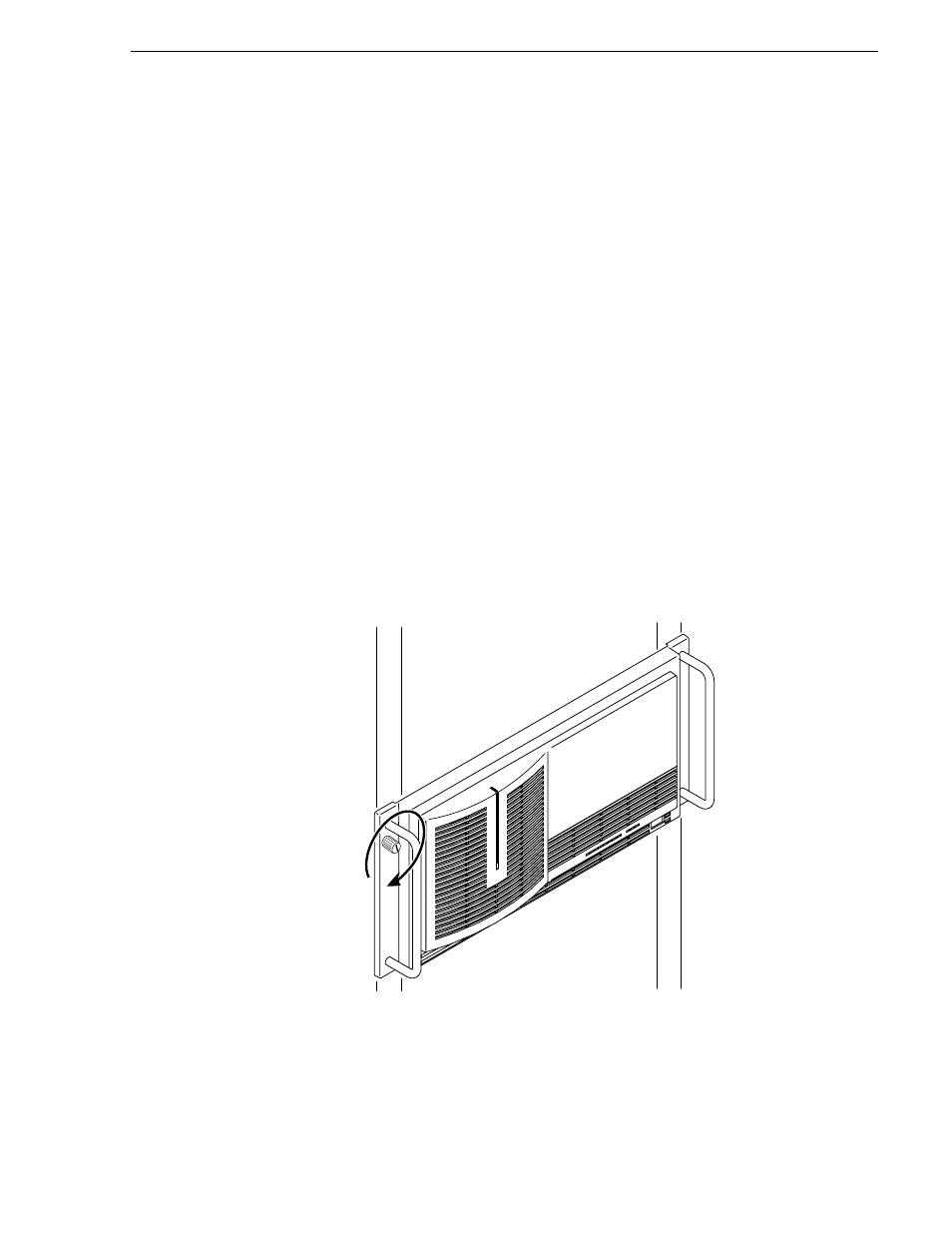 Cleaning or replacing air filters, Removing the pdr200 filters, Cleaning or replacing air filters -3 | Removing the pdr200 filters -3, Pdr200 rack retaining screw -3, Removing the pdr200 filters | Grass Valley PDR 200 Service Manual User Manual | Page 85 / 172