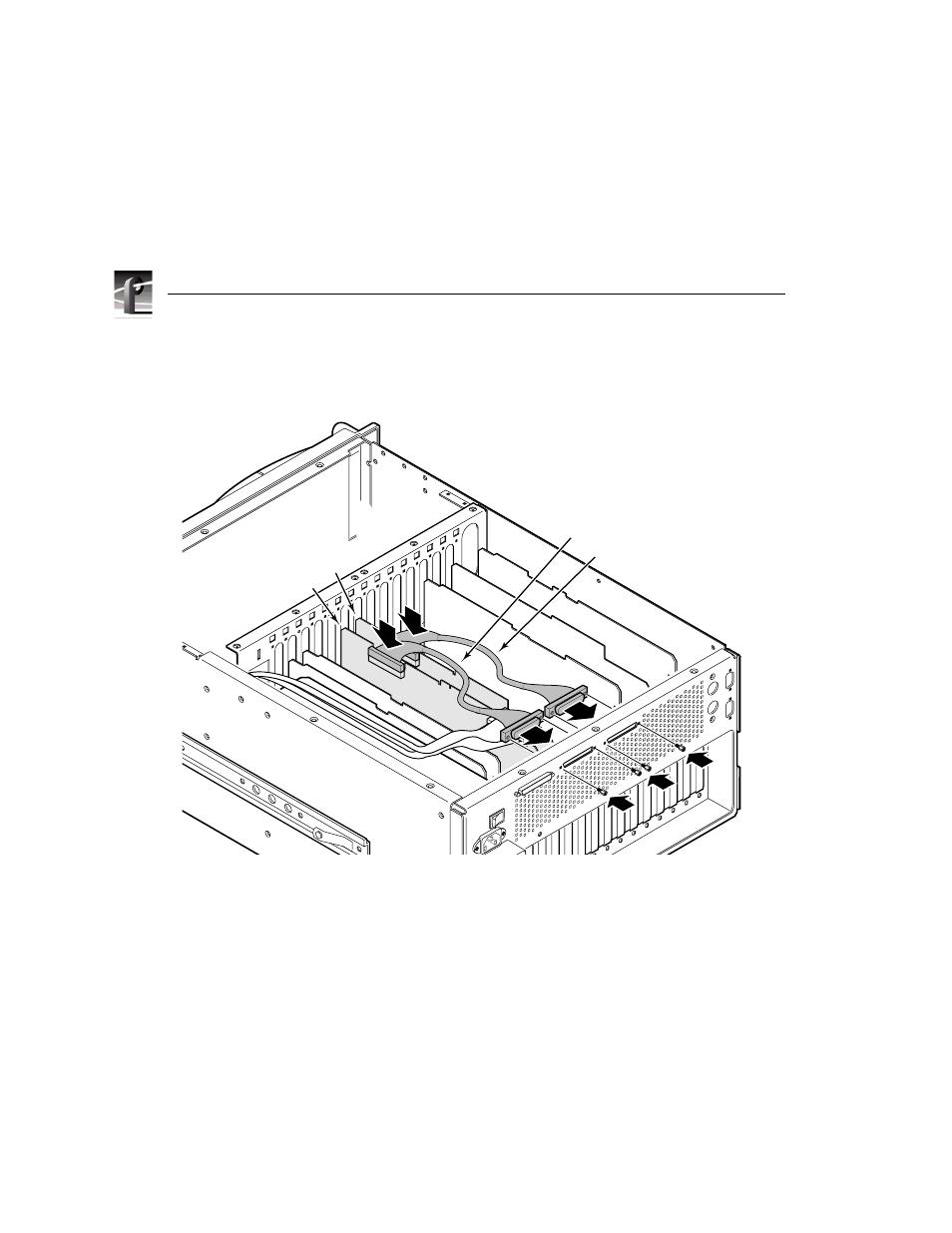 Enhanced disk recorder installation | Grass Valley Profile Enhanced Disk Recorder User Manual | Page 34 / 38