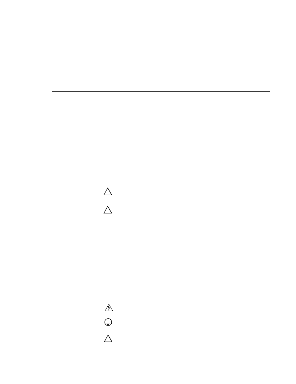 Product damage precautions, Safety terms and symbols | Grass Valley Profile Enhanced Disk Recorder User Manual | Page 5 / 38