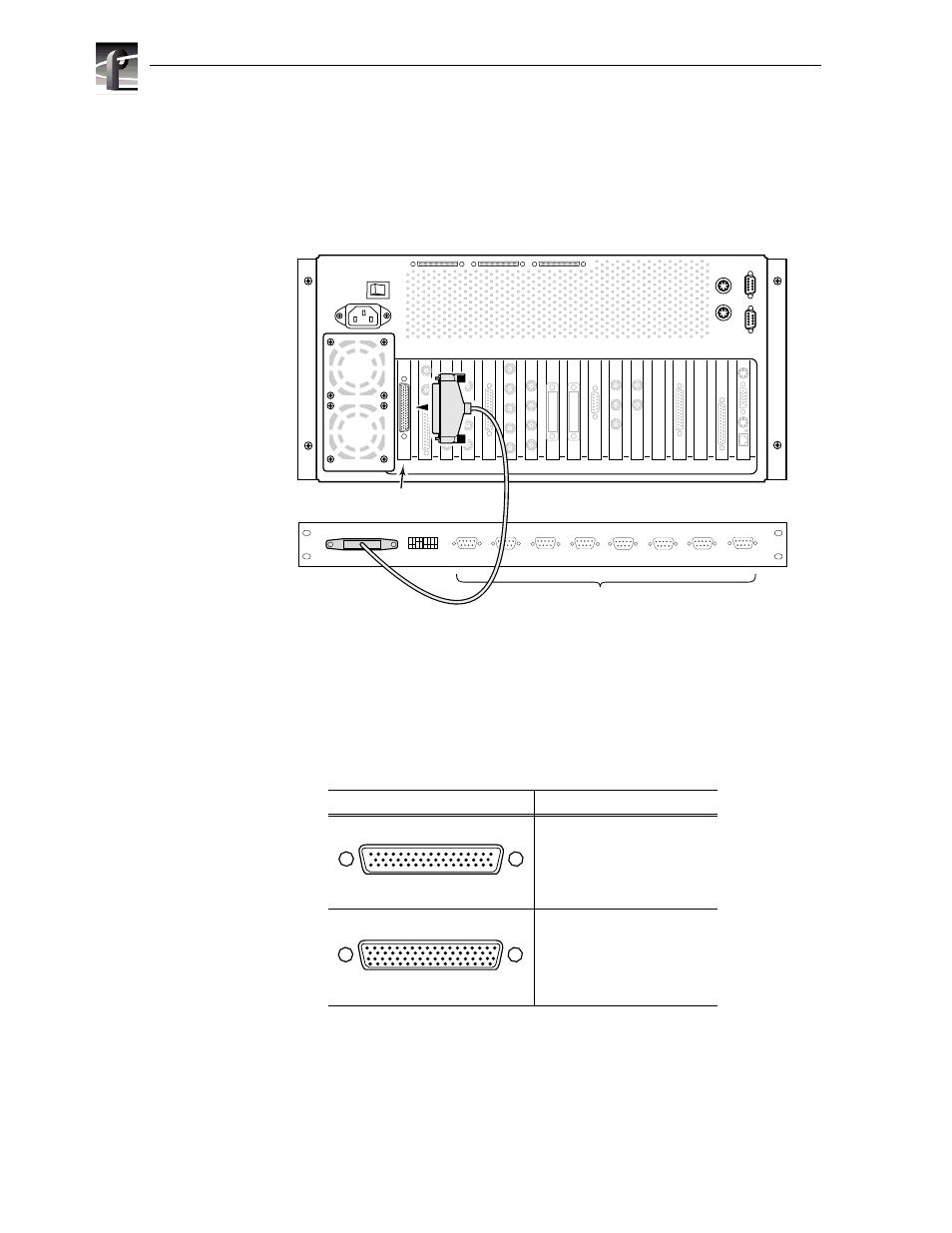 Connecting rs-422 devices, Connecting rs-422 devices -32, Rs-422 interface board connector -32 | Grass Valley PDR 200 Installation User Manual | Page 62 / 110