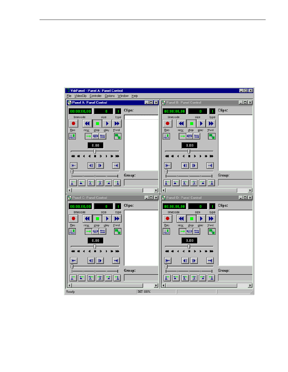 System set-up, System set-up -5, Profile vdrpanel -5 | Grass Valley PDR 200 Installation User Manual | Page 71 / 110