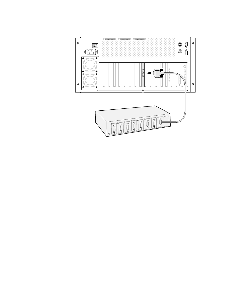 Fibre channel board and hub connection -7 | Grass Valley PDR 200 Installation User Manual | Page 83 / 110