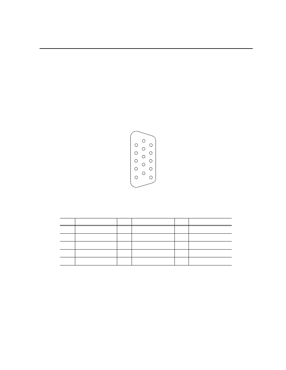 Connector pin-outs, S-vga connector, Appendix b | Appendix | Grass Valley PDR 200 Installation User Manual | Page 97 / 110