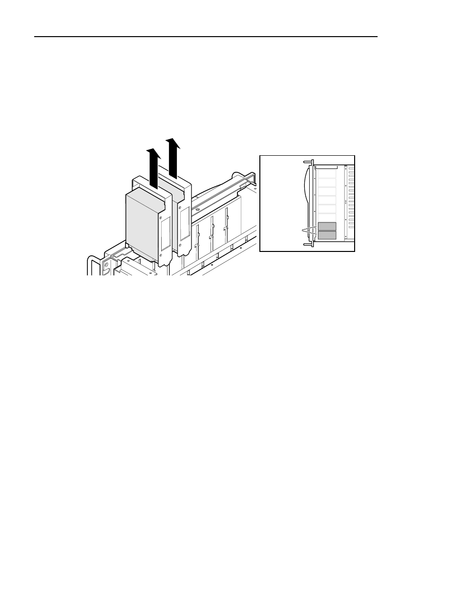 Removing disk drive caddie, Removing disk drives to access the scsi backplane | Grass Valley Profile Family 18GB Disk Drive Upgrade User Manual | Page 29 / 40
