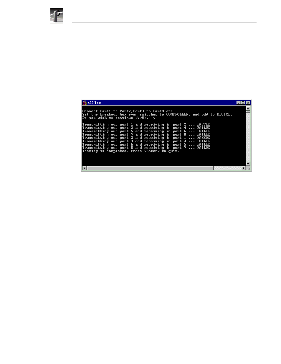 Grass Valley RS-422 Interface Board User Manual | Page 36 / 38