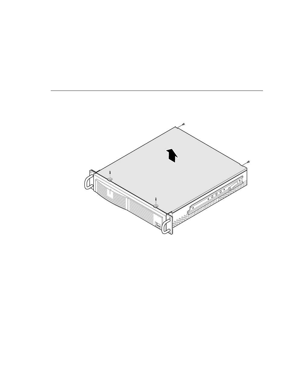 Removing the chassis cover | Grass Valley PAC 216 Upgrade User Manual | Page 13 / 20