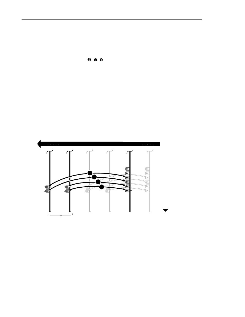 Audio clock cabling example for aspb2, Connecting audio clock and sharcnet cables | Grass Valley Profile Family Audio Signal Processing Board User Manual | Page 49 / 78