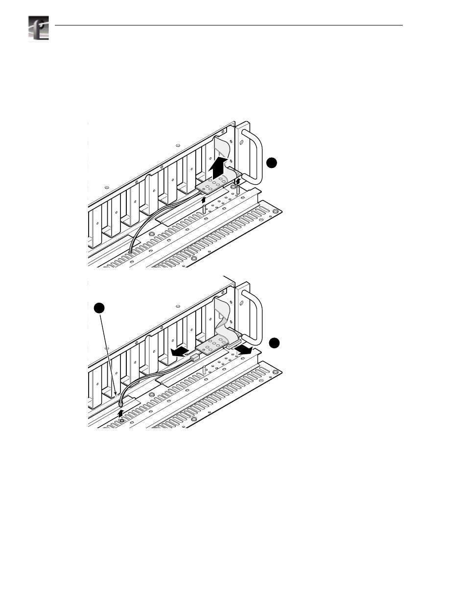 Removing and replacing the led board | Grass Valley PDX 208 User Manual | Page 42 / 64