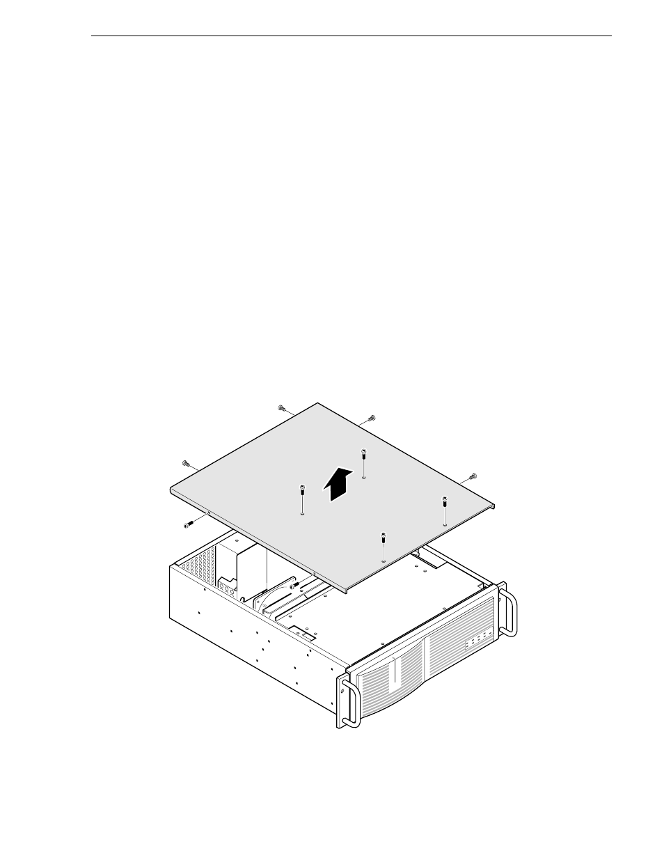 Removing the top cover | Grass Valley PDX 208 User Manual | Page 45 / 64