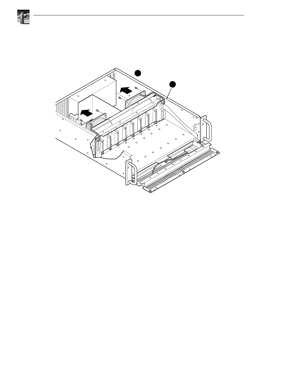 Removing and replacing a fan | Grass Valley PDX 208 User Manual | Page 56 / 64